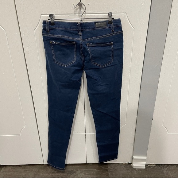 Celebrity Pink Dark Wash Skinny Jeans - Picture 2 of 8